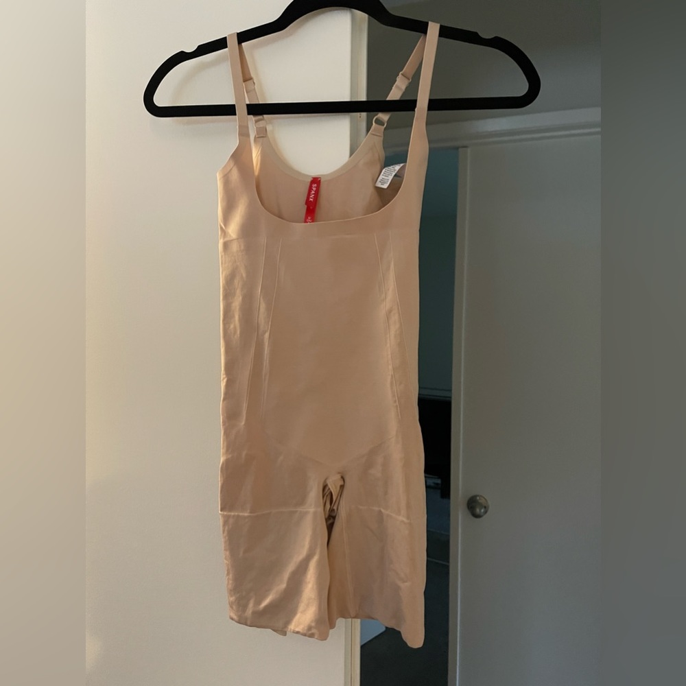 Spanx bodysuit.